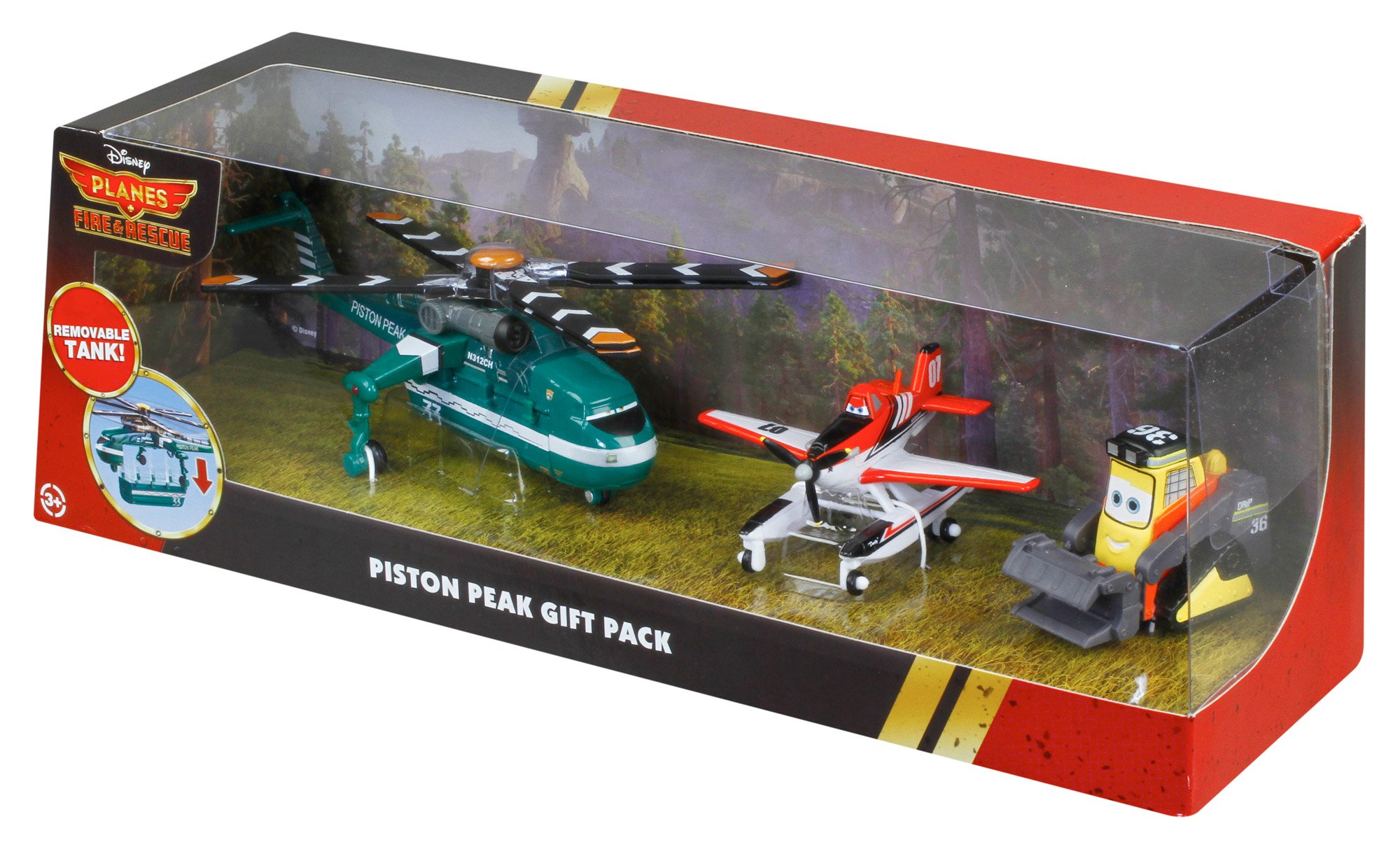 【新品】 Disney Planes 5点セット マテル社 初期 Mattel Disney Planes: Fire & Rescue Windlifter, Dusty and Drip